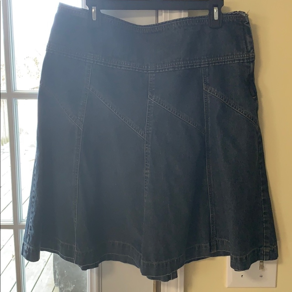 Denim skirt